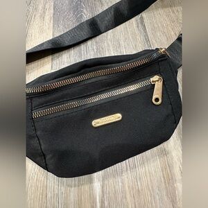 Black Waist Bag